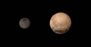 Pluton et Charon © NASA/JHUAPL/SWRI