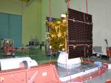 IRNSS-1F prêt pour les tests de vibrations ©  ISRO