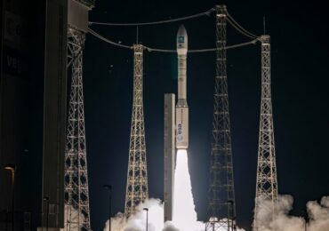 Décollage de Vega vol VV19 © ESA/CNES/Arianespace/JM Guillon