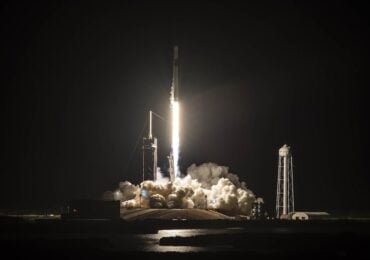 Décollage de Falcon 9 pour la mission Inspiration4 © SpaceX