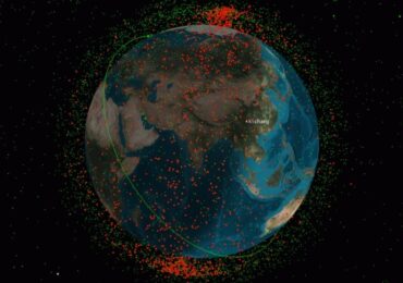 Représentation de débris en orbite © AGI