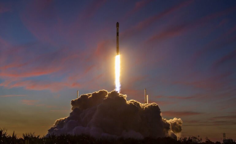Lancement de CSG 2 par Falcon 9 © SpaceX