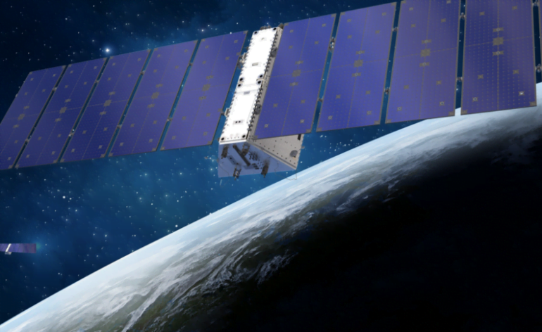 Satellite LM 400 en orbite © Lockheed Martin