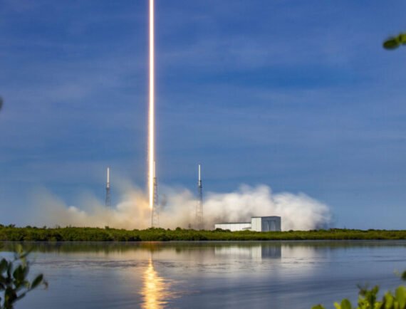 Lancement de Nilesat 301 par SpaceX avec Falcon 9 © SpaceX