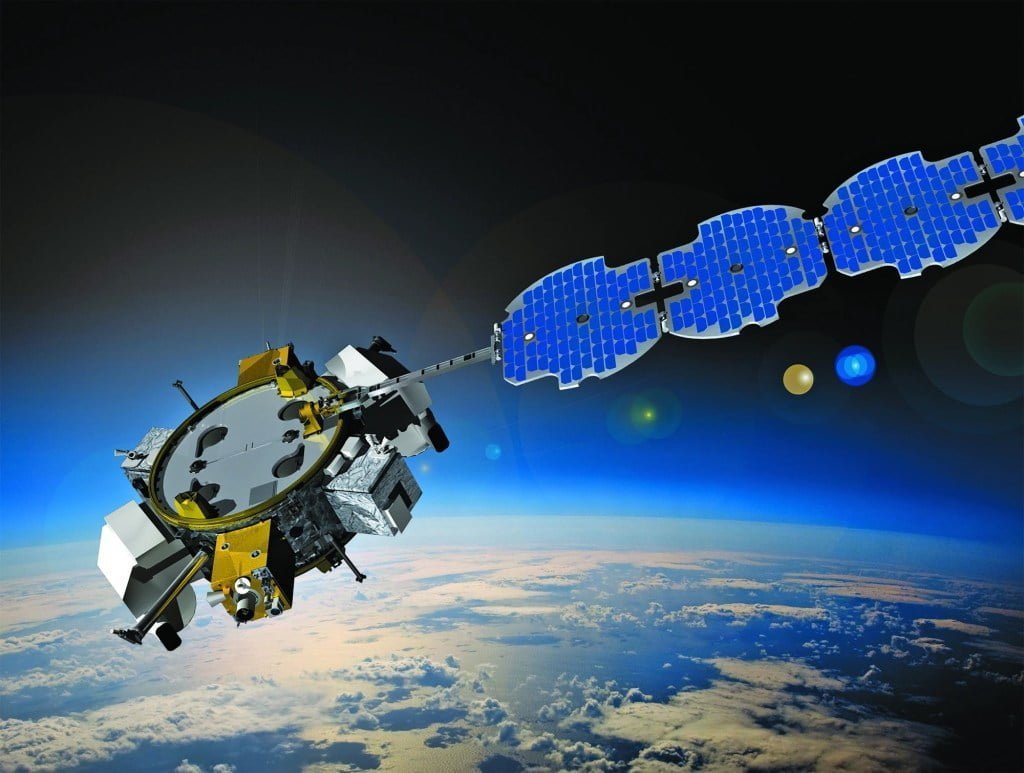Vue d'artiste d'ESPA Star en orbite © Northrop Grumman