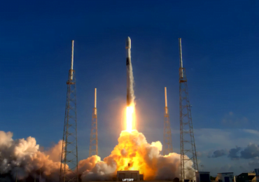 Lancement de KPLO par Falcon 9 © YouTube video