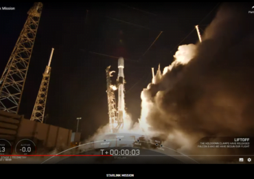 Lancement Starlink group 4-34 par Falcon 9 © SpaceX