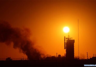 Lancement de ASO-S par Long March 2D © Xinhua/Wang Jiangbo