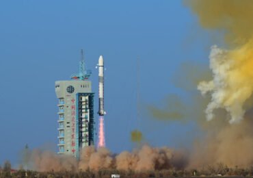 Lancement de Shiyan 20C par Long March 2D © Xinhua/Wang Jiangbo)