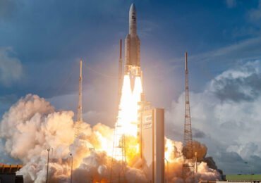 Décollage d'Ariane 5 pour la mission VA259 © ESA-CNES-Arianespace / Optique Video su CSG - S Martin