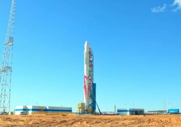 Zhuque-2 à Jiuquan lors de tests © LandSpace