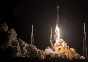 Lancement d'Inmarsat-6 F2 par Falcon 9 © Inmarsat/SpaceX