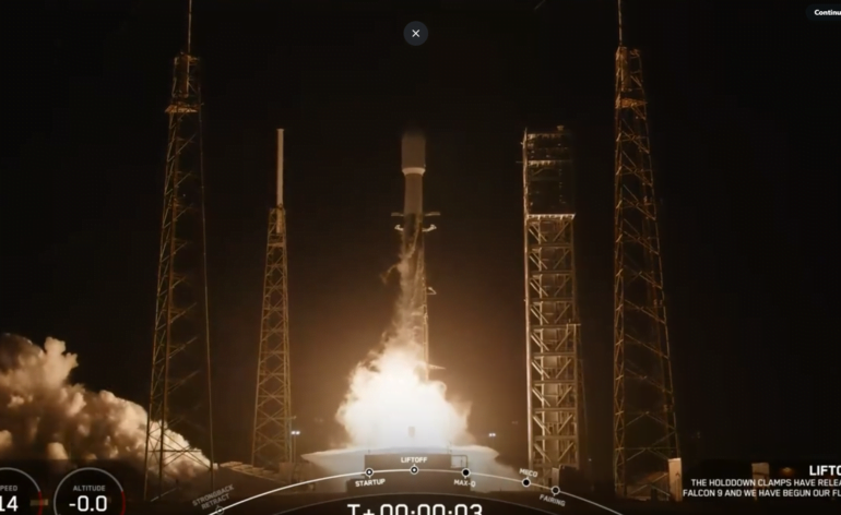 Lancement de Starlink group 6-24 par Falcon 9 © SpaceX