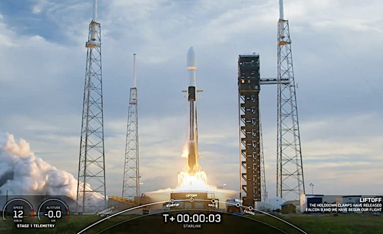 Lancement de Starlink 6-43 © SpaceX