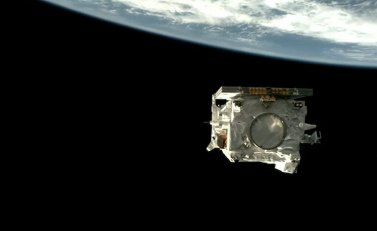 Largage d'EarthCARE par Falcon 9 © SpaceX