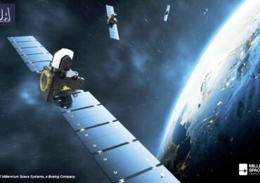 Vue d'artiste de satellites du programme FOO Figther © Millenium Space Systems
