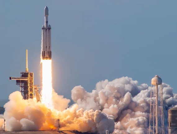 Lancement de GOES-U par Falcon Heavy © SpaceX