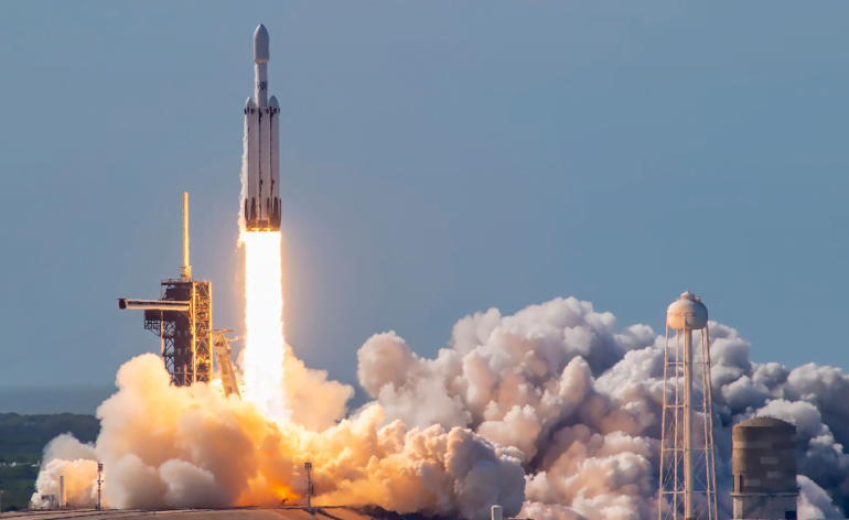 Lancement de GOES-U par Falcon Heavy © SpaceX