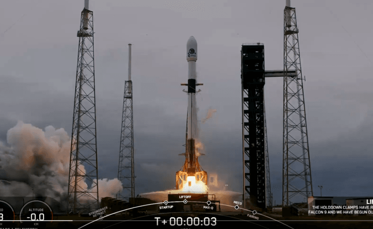 Lancement de la mission Hera par Falcon 9 © SpaceX