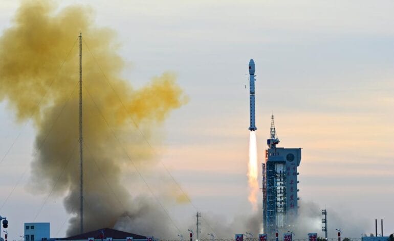 Lancement de Gaofen 12-05 par Long March 4C © Xinhua/Wang Jiangbo