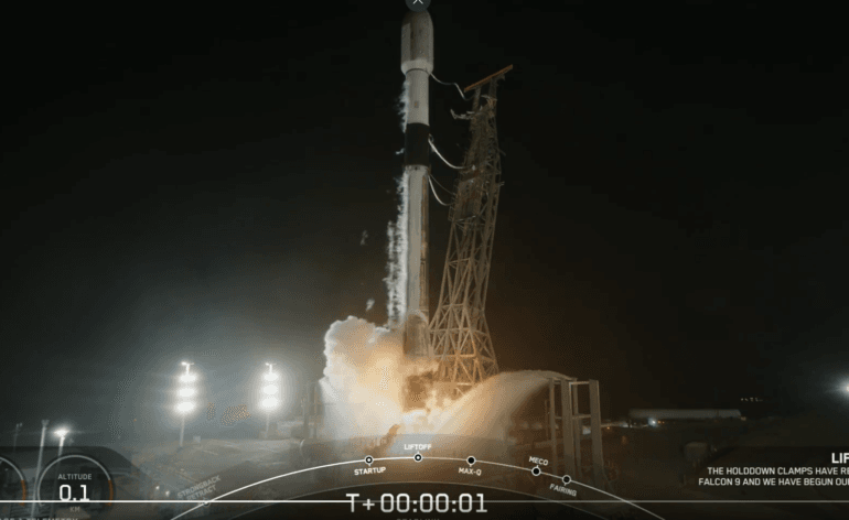 Lancement de Starlink group 9-9 par Falcon 9 © SpaceX