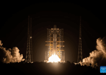 Lancement de ChinaSat 3B par Long March 7A © Du Xinxin/Xinhua