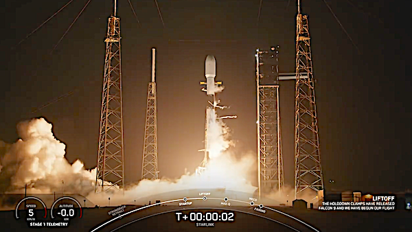 Lancement de Starlink Group 6-91 par Falcon 9 © SpaceX