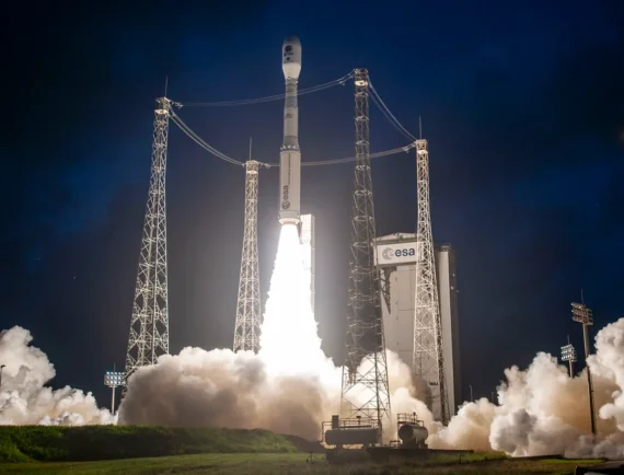 Décollage de Vega-C pour la mission VV26 © ESA/Arianespace