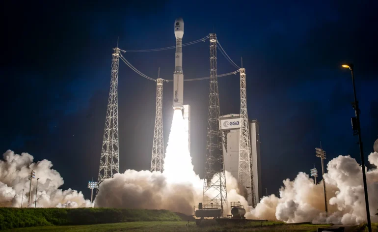 Décollage de Vega-C pour la mission VV26 © ESA/Arianespace
