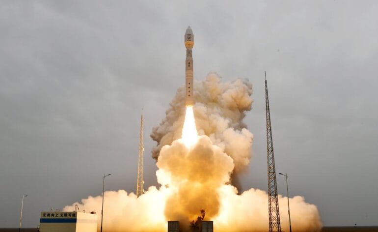 Lancement de 6 satellites par Lijian-1 Y7 © Xinhua/Wang Jiangbo