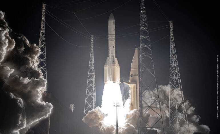 Lancement d'Amazon Leo 2 par Ariane 6 © Arianespace